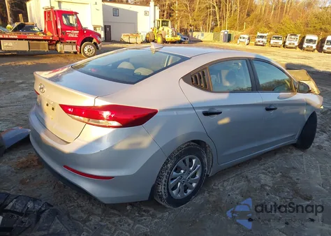 2017 Hyundai Elantra Se z USA, uszkodzony, nr VIN KMHD74LF3HU424860